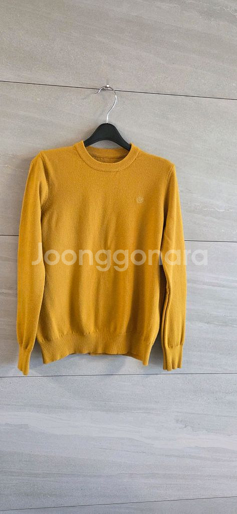 겨자색 니트 새상품 사이즈 프리--0