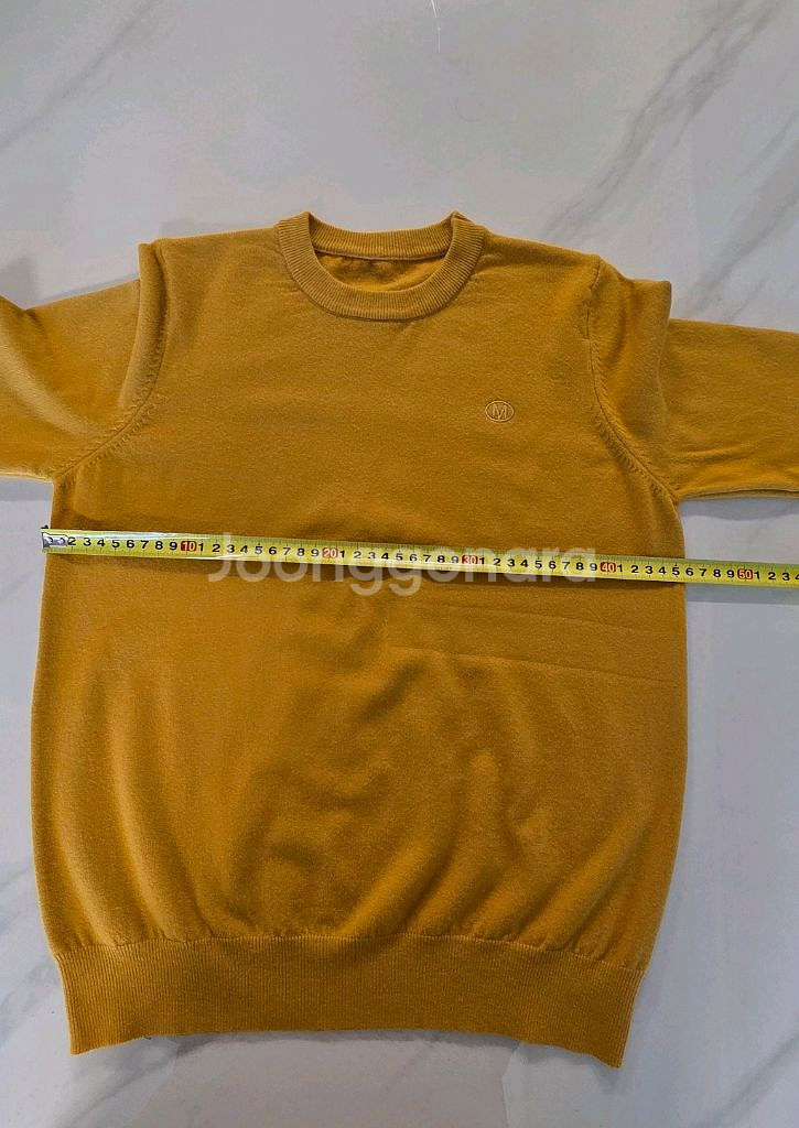 겨자색 니트 새상품 사이즈 프리--4