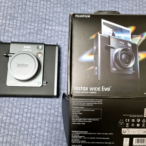인스탁스 와이드에보 즉석카메라 새상품 미사용 필름카메라 와이드 에보