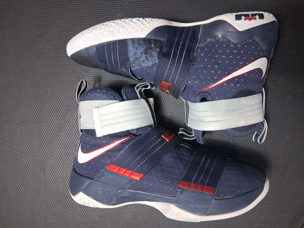 나이키 르브론 솔져 10 네이비 265mm--6