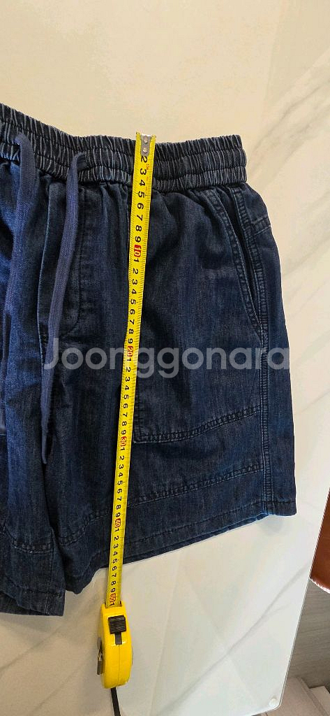 바닐라비 여성 데님반바지 미착용--5