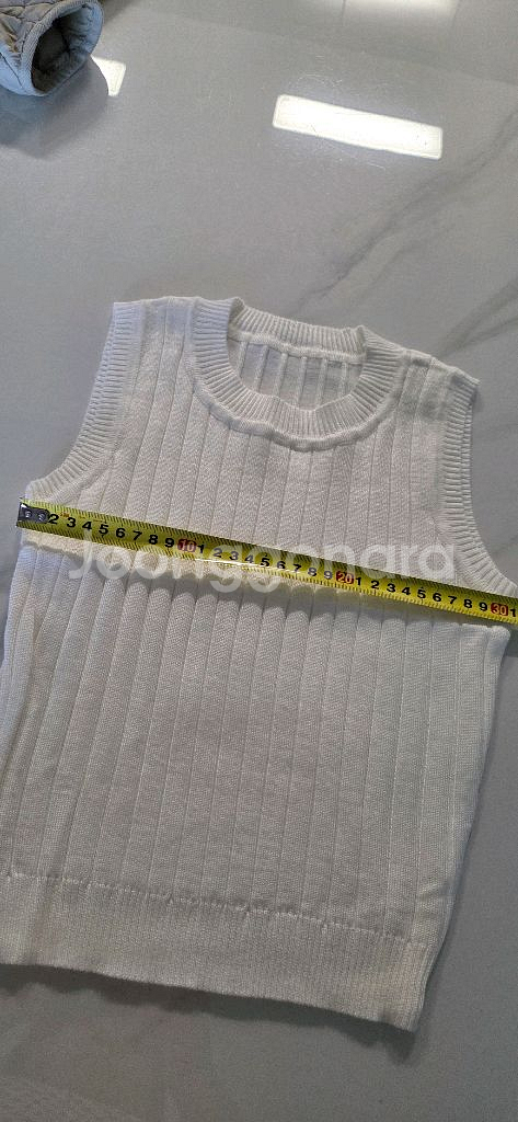 니트슬리브 민소매 새제품--5