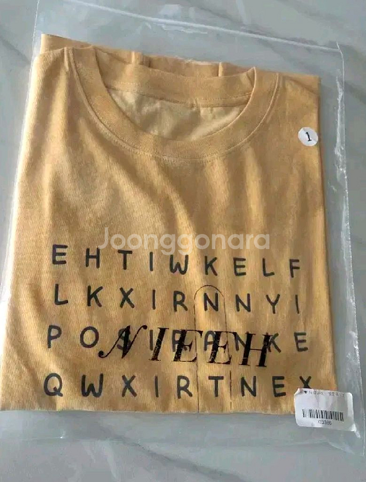 니히 면티셔츠 반팔(새제품)남녀공용--1