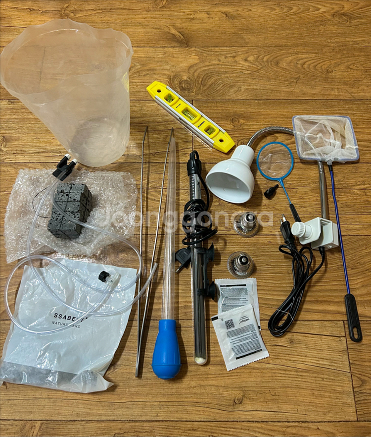 성형유목 레이아웃 어항 풀세트(배송가능)--1