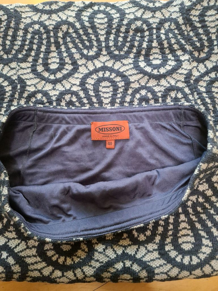 미쏘니 정품 니트 스커트--3