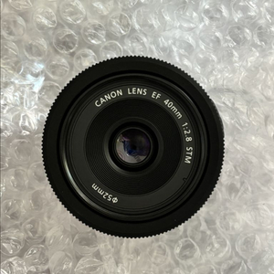 [택포]캐논 EF 40mm F2.8 STM 단렌즈 팬케익
