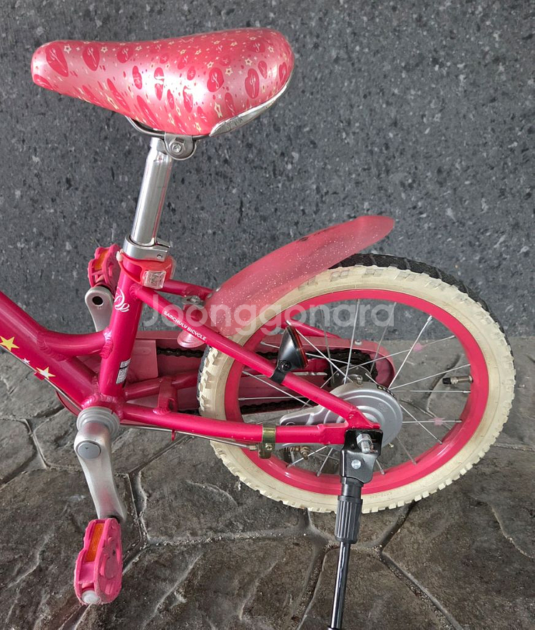 삼천리 시크릿 쥬쥬 어린이 자전거+자물쇠--2