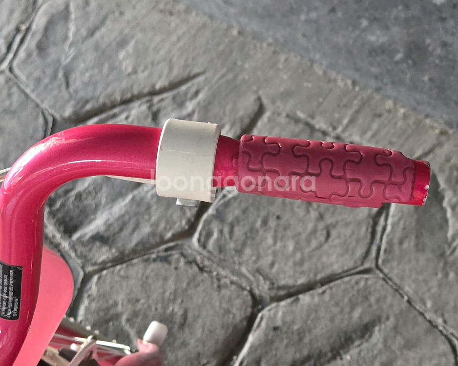 삼천리 시크릿 쥬쥬 어린이 자전거+자물쇠--3