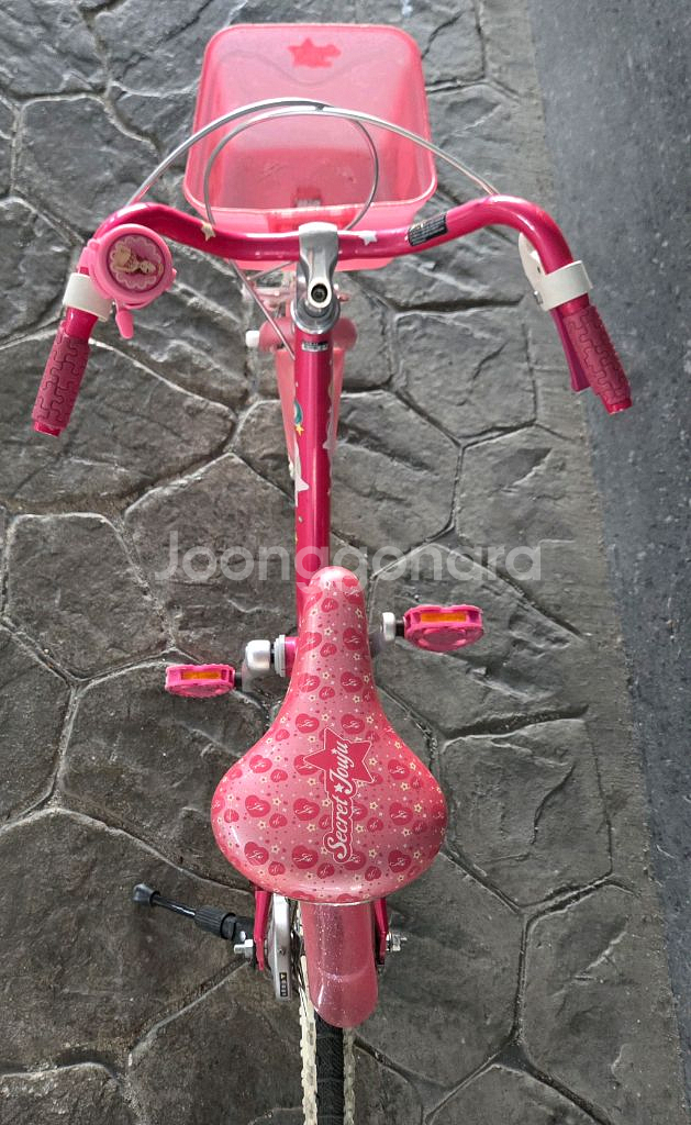 삼천리 시크릿 쥬쥬 어린이 자전거+자물쇠--4