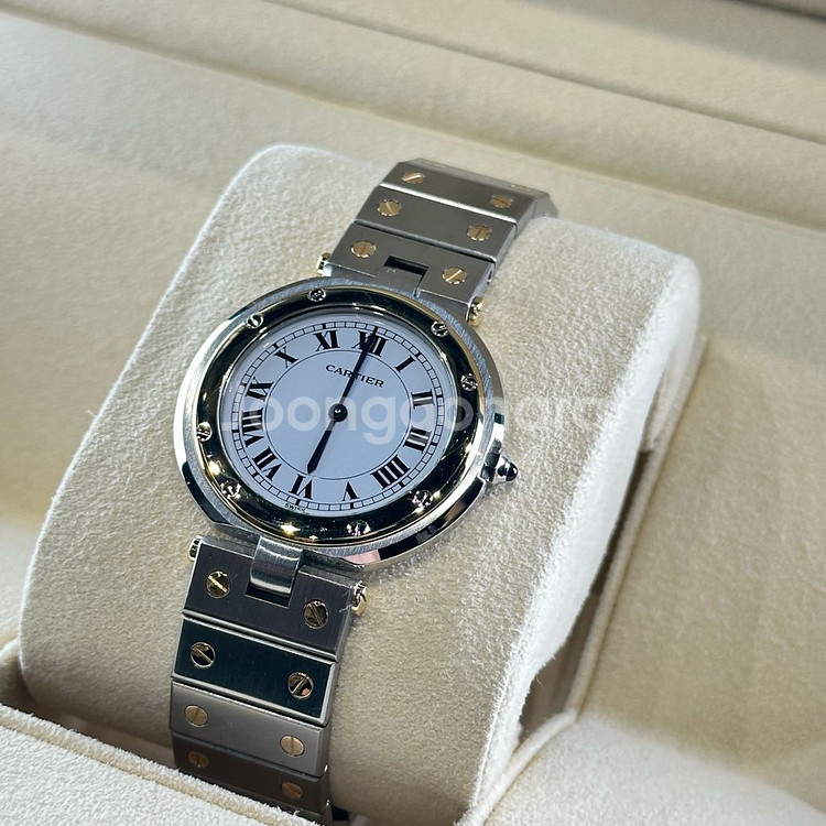 까르띠에 산토스 방돔 콤비 라지 83038288--5