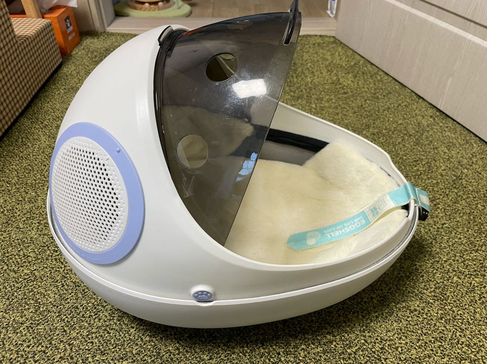 에그쉘 고양이 이동가방 이미지