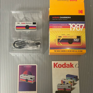 코닥 차메라 키링 그레이 (새상품)
