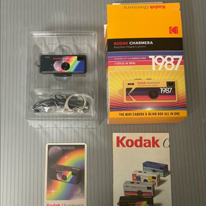 코닥 차메라 키링 블랙 (새상품)