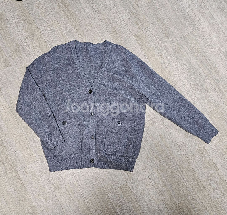 캐시미어 울혼방 가디건 55--0