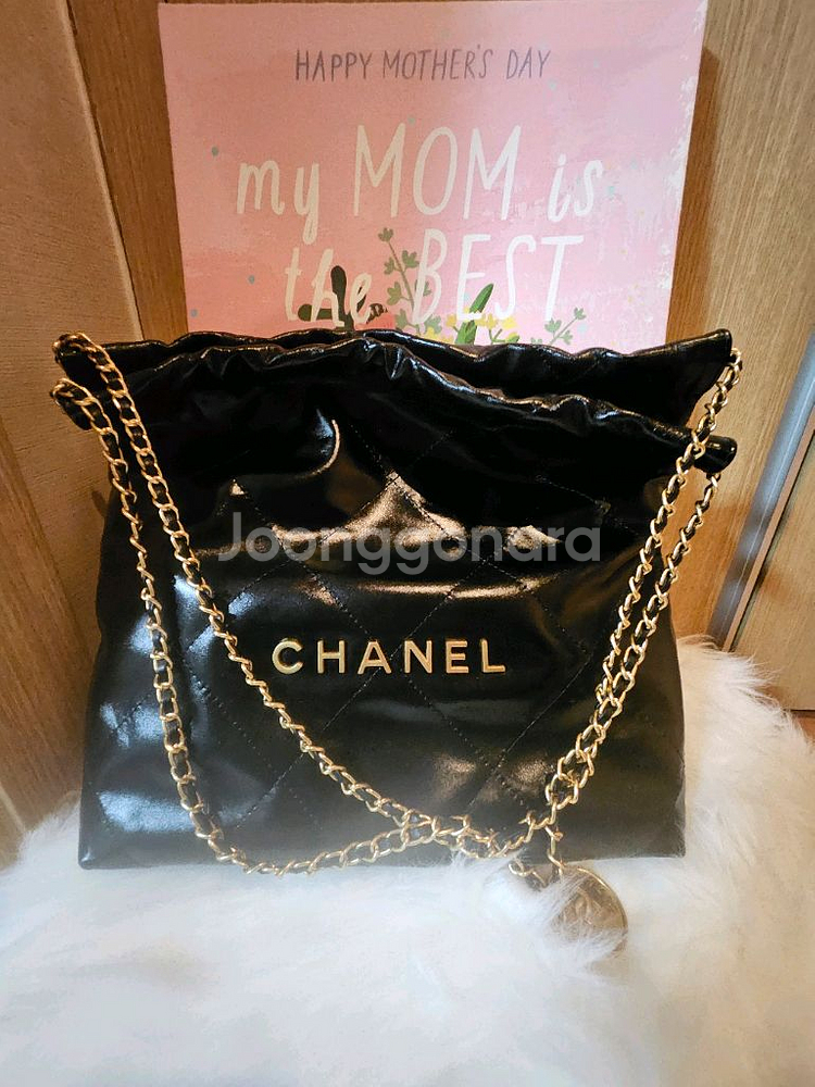 샤넬 22 스몰백--0