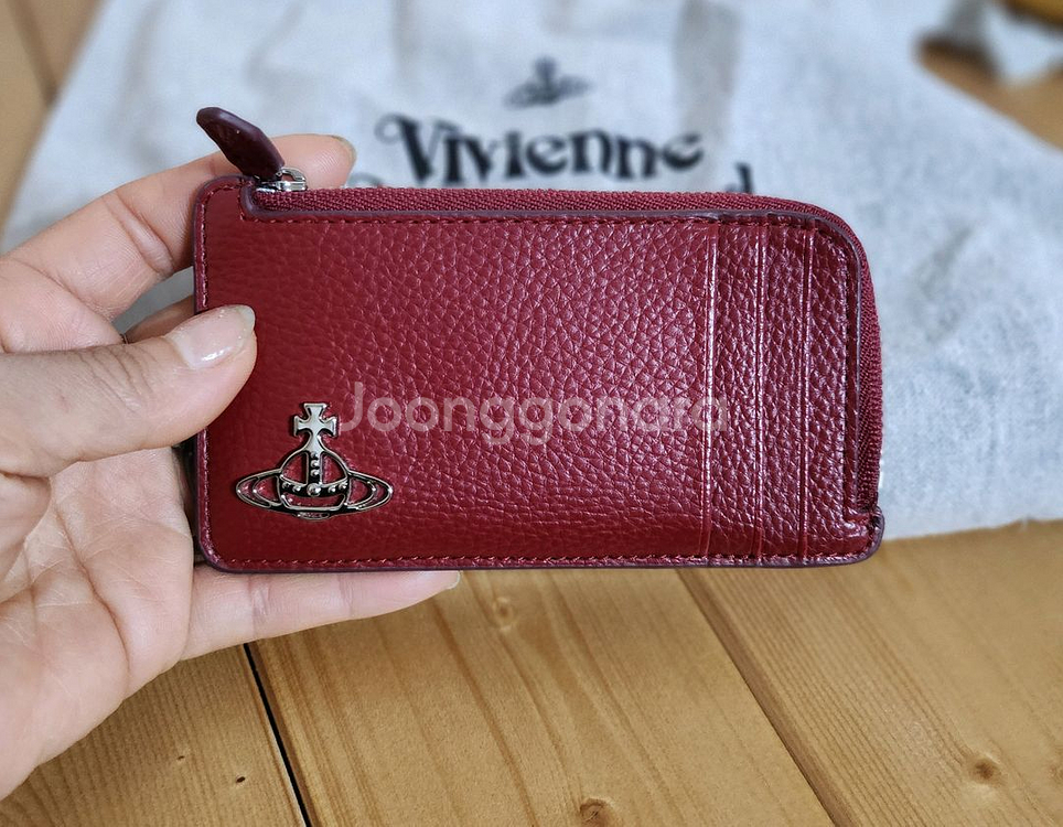 비비안웨스트우드 카드지갑--1