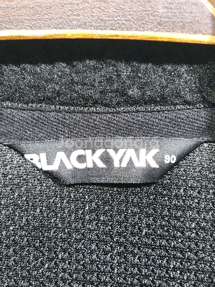 (95) 블랙야크 플리스 롱점퍼 검정 뽀글이 후리스 자켓--2