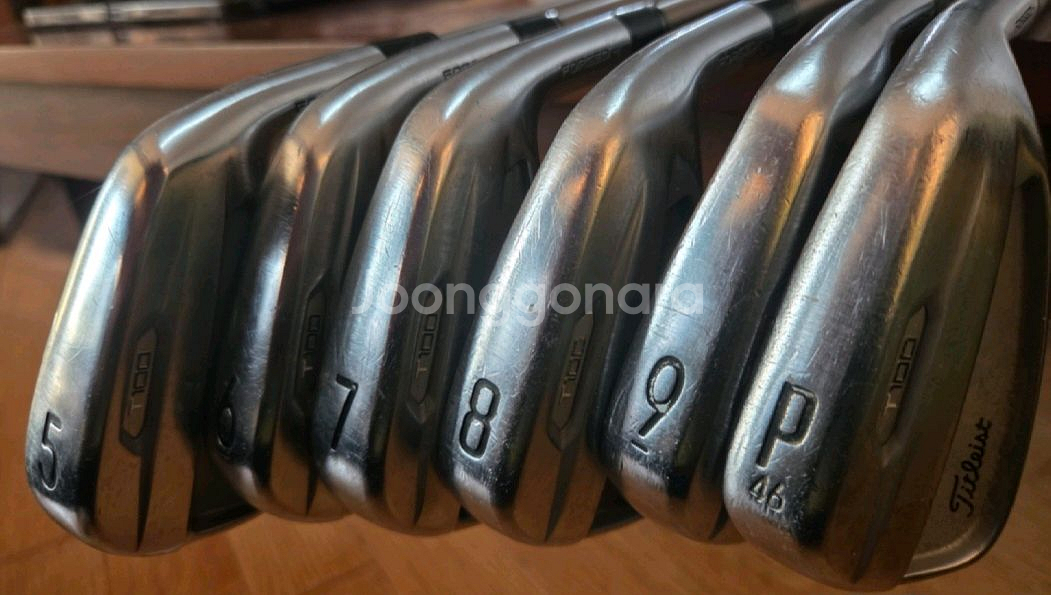 [레전드 최저가 판매] 타이틀리스트 t100 아이언(p~5)+스틸파이버 샤프트--0