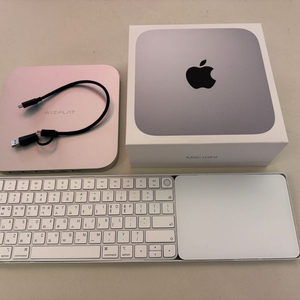 맥미니m2&usb허브&매직키보드/트랙패드 일괄판매합니다.