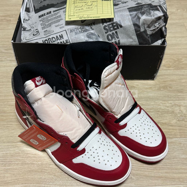 나이키 에어조던 1 시카고 270mm 새상품--0