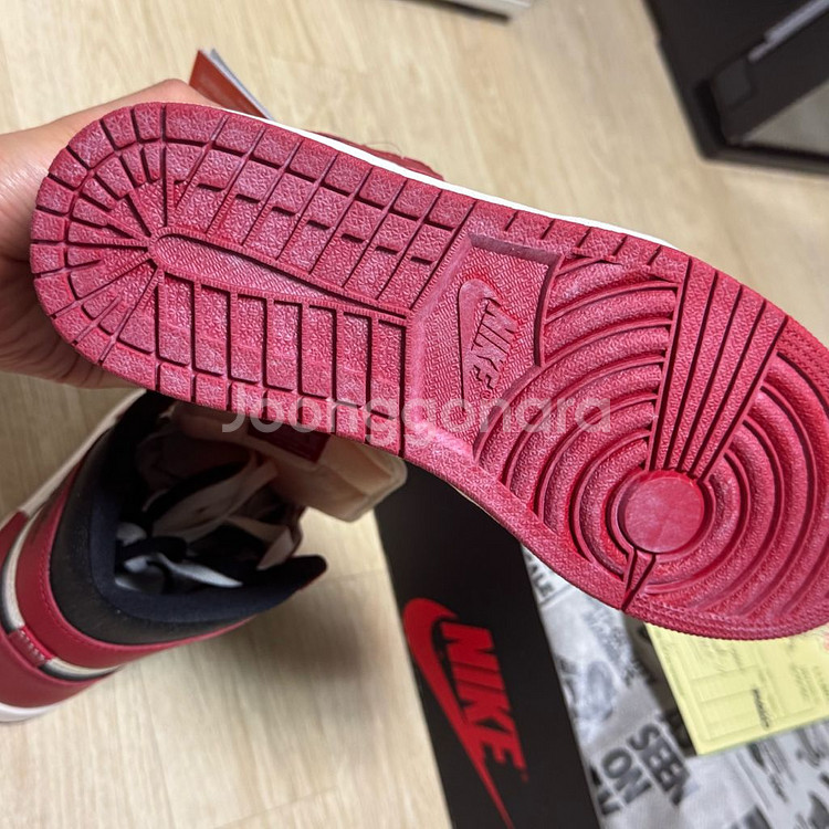 나이키 에어조던 1 시카고 270mm 새상품--3