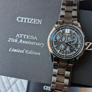 시티즌 아테사 25주년 한정판 BY0094-79E 슈퍼티타늄 시계 정리합니다.
