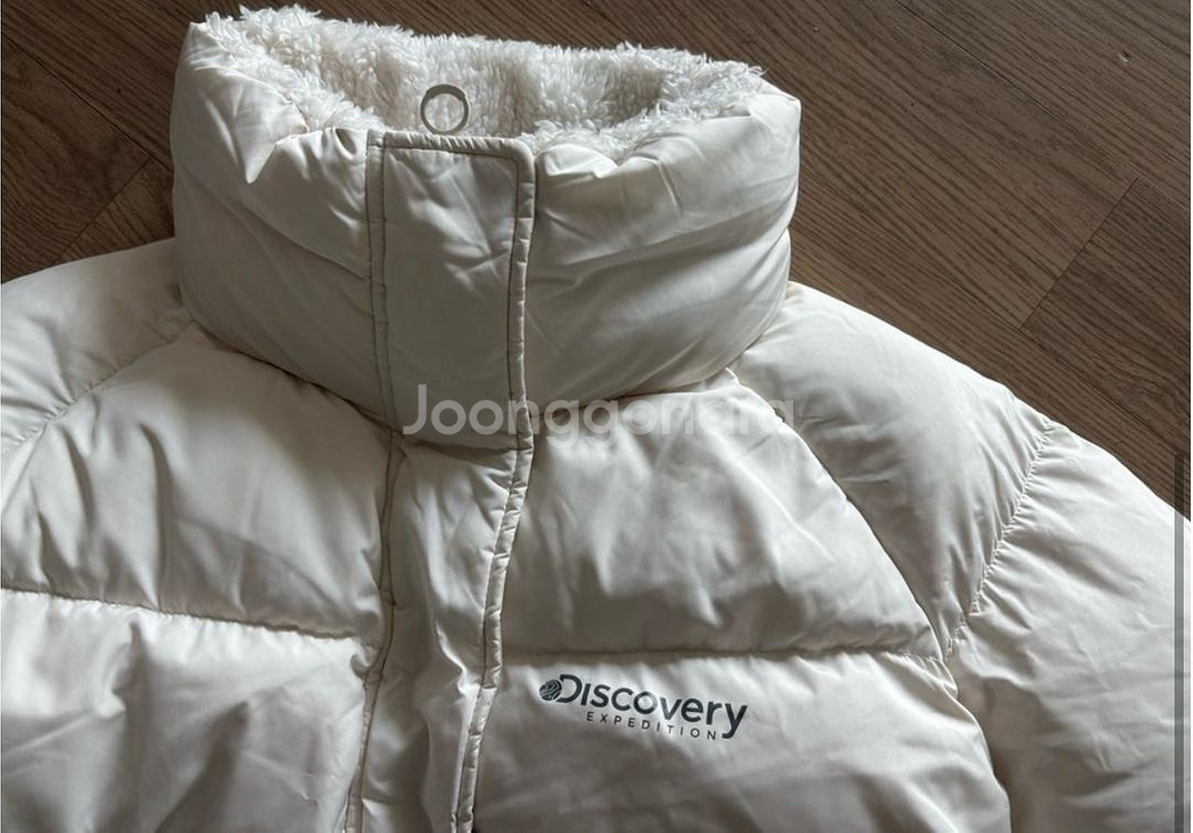 디스커버리 푸퍼 패딩 여성 95 아이보리--2