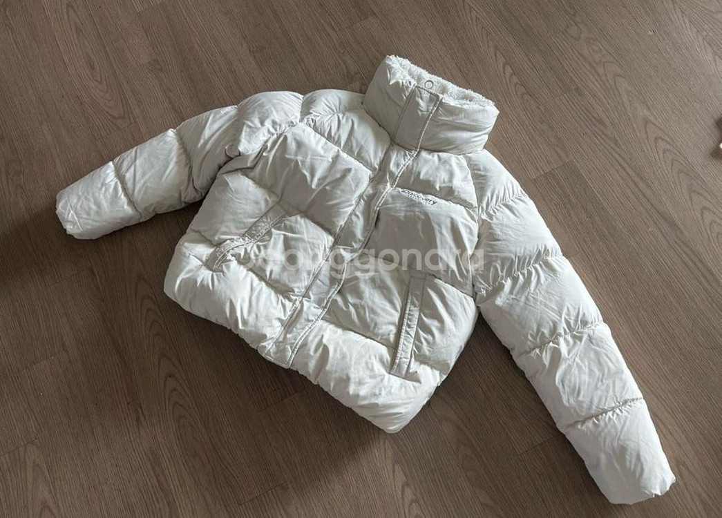 디스커버리 푸퍼 패딩 여성 95 아이보리--0