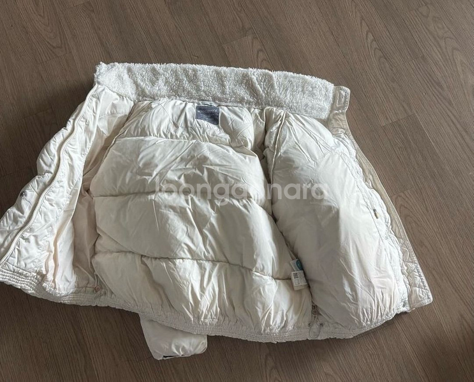디스커버리 푸퍼 패딩 여성 95 아이보리--6