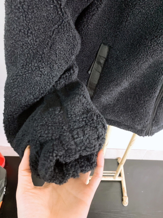 (100)몽벨남자패딩뽀글이점퍼 이미지