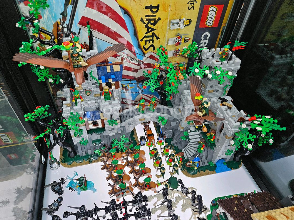 레고 캐슬 910043 포레스트 스트롱홀드 판매--1