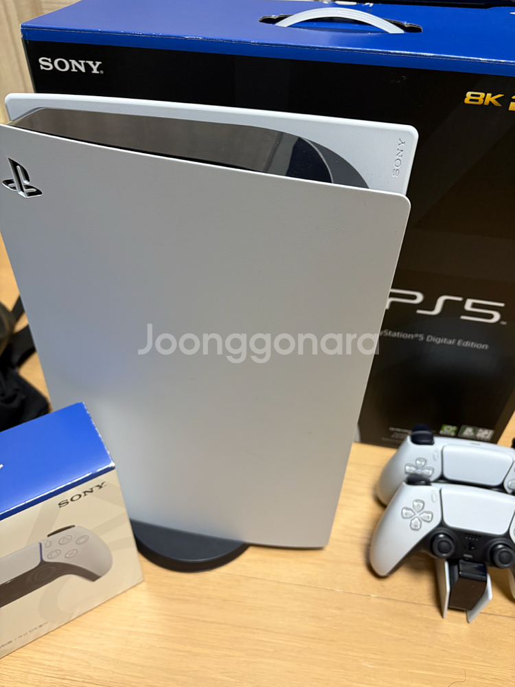 Ps5 플스5 디지털 풀박스 듀얼센스2개 거치대--0