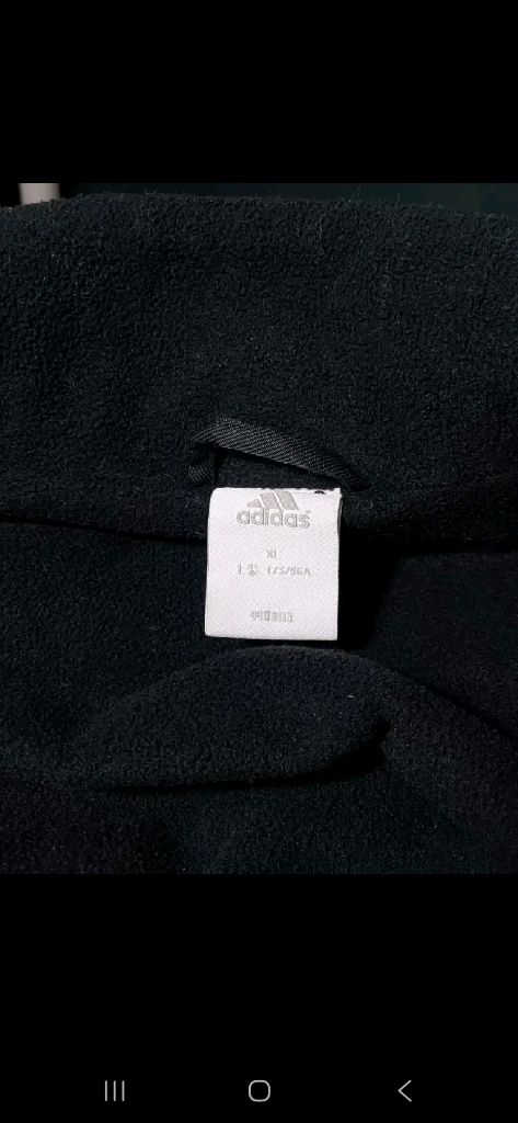 XL여 아디다스 기모 허리분리 삼선 코트 자켓--7