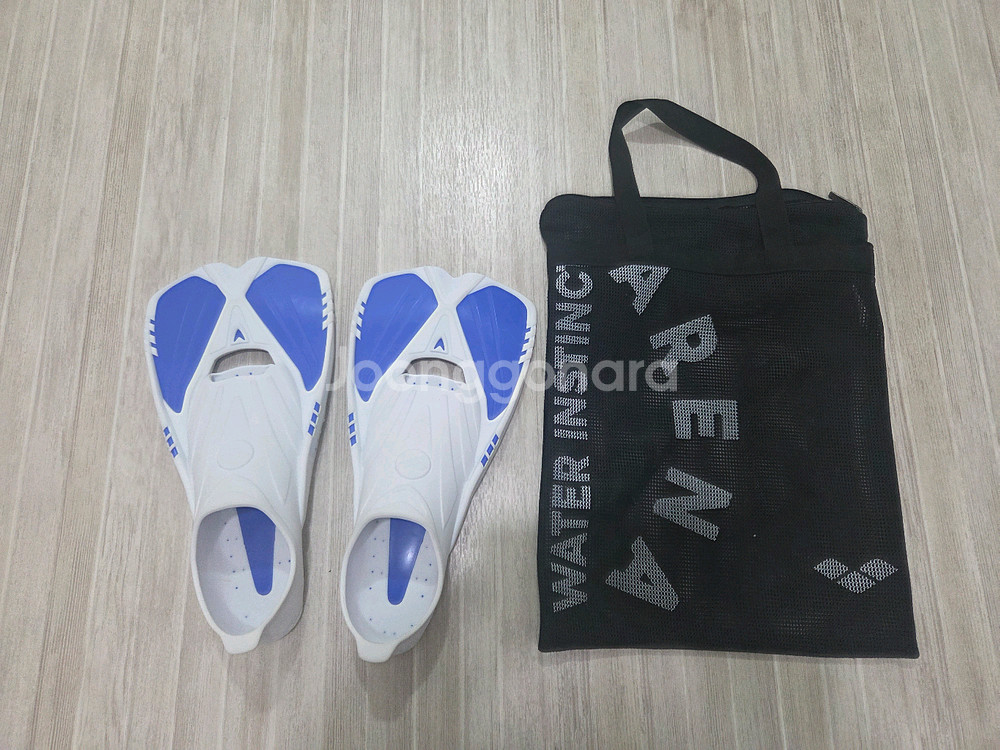 아레나 오리발(235)+가방셋트-택포3만원--0