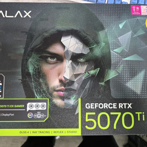 박스 미개봉-갤럭스 RTX 5070 Ti 게이머 그래픽카드
