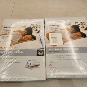 템퍼 Tempur 싱글 매트리스 방수커버