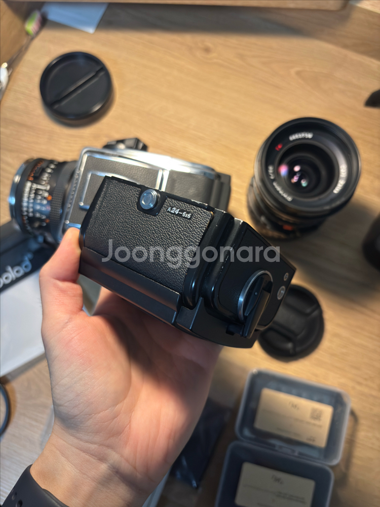 핫셀블라드 503cxi, cf80mm, cfi50mm, a24 필름백--8