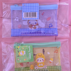 리오 투명 pvc 미니 파우치 - 포챠코