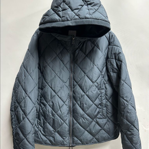 자주 여성 후드 누빔 패딩 점퍼 S