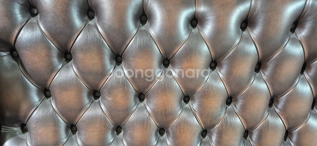 체스터필드 이태리 전체 천연가죽 3+1인소파--7