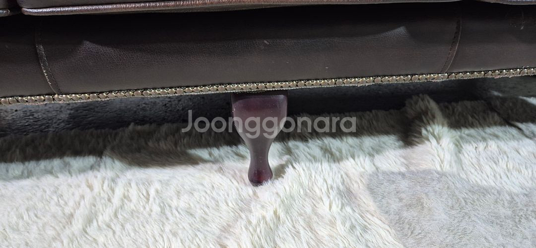 체스터필드 이태리 전체 천연가죽 3+1인소파--8