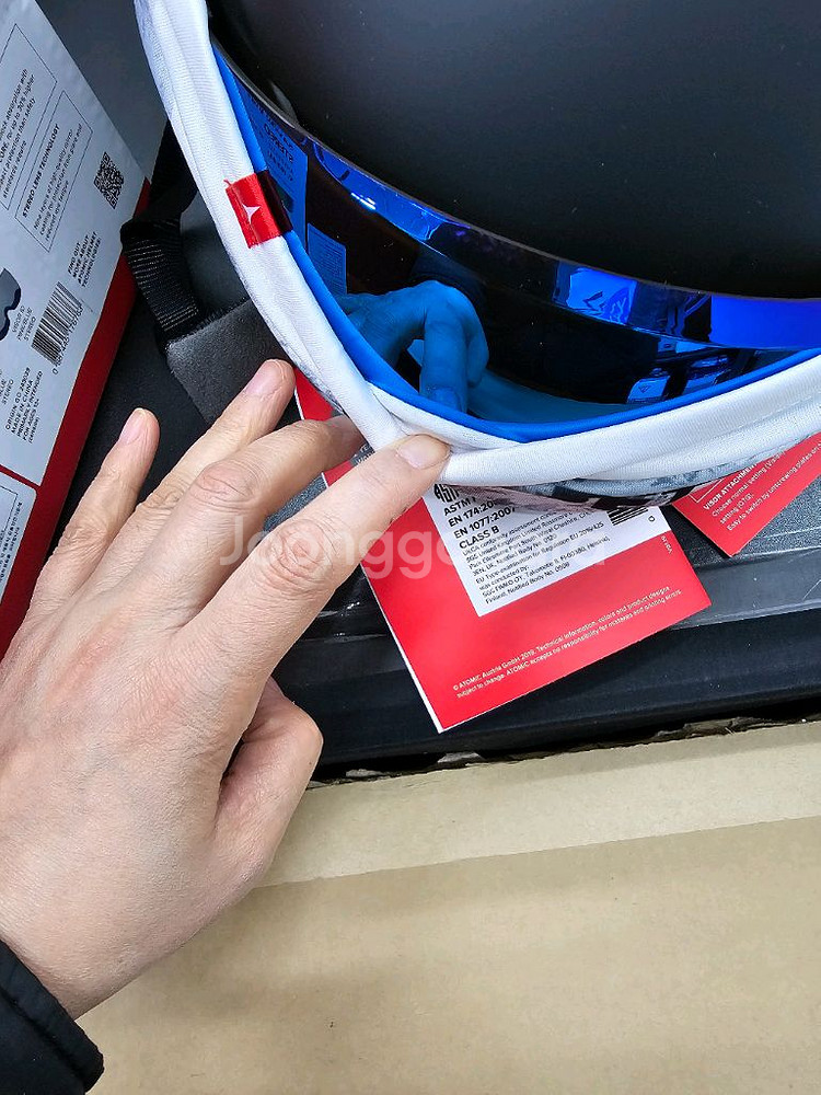 아토믹 성인용 헬멧 XL--5