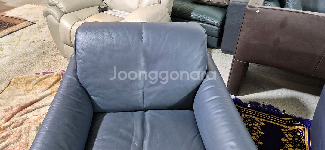 나뚜찌에디션 토비아 이태리 천연전체가죽 3인+1인 소파--5