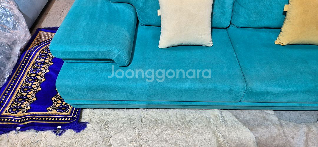 헷세드 플로리아 4인 일자형소파쇼파(드라이클리닝완료)서울경기근거리무료배송--4