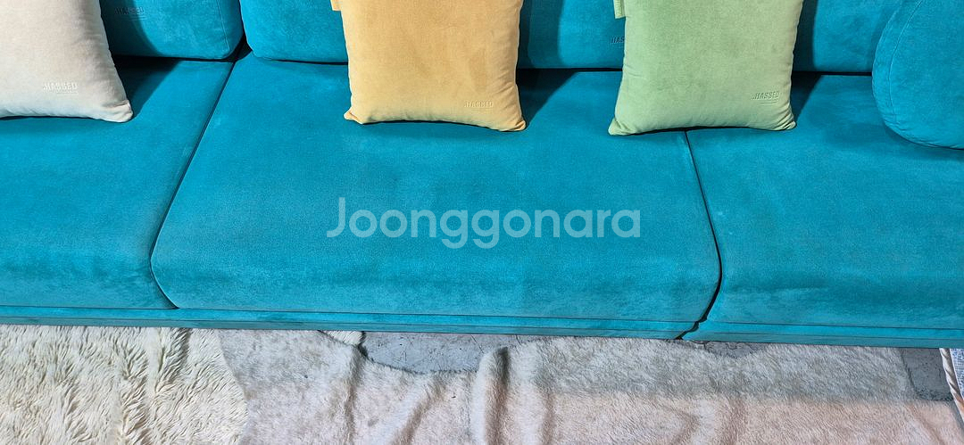 헷세드 플로리아 4인 일자형소파쇼파(드라이클리닝완료)서울경기근거리무료배송--6