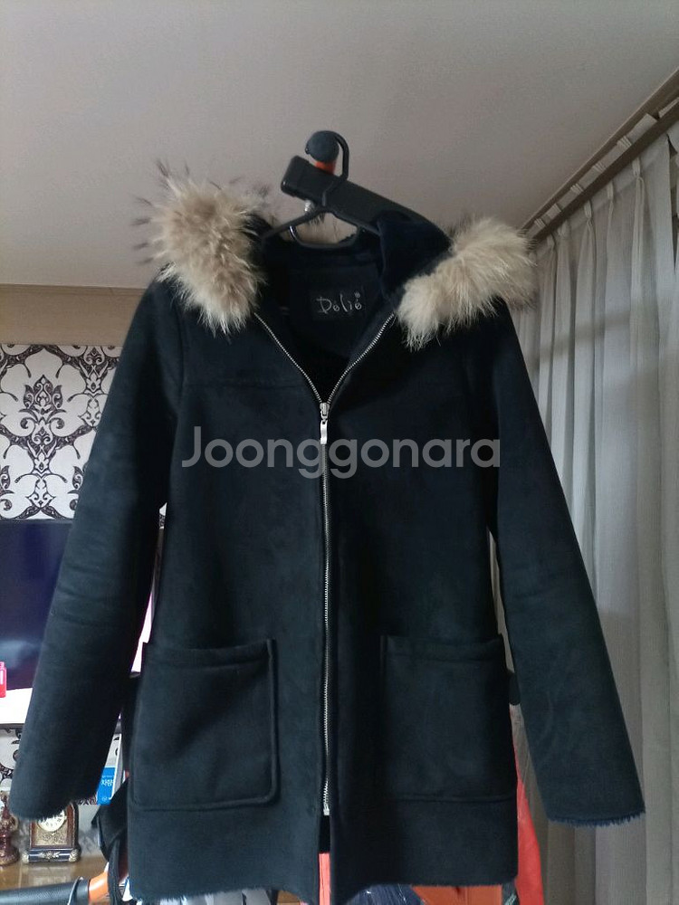 무스탕 여자 여성자켓 여성코트 90(55) s--0