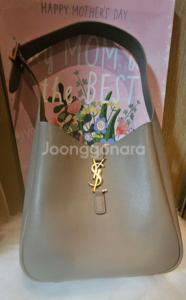 생로랑 LE5A7 스몰 더스티그레이--0