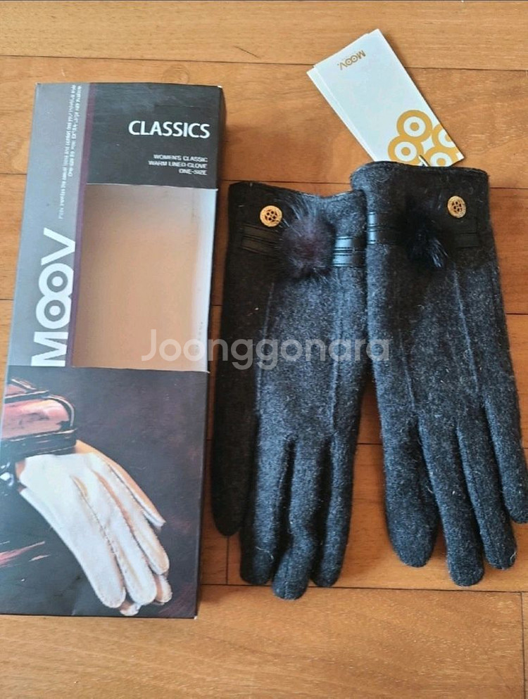 무브 MOOV 장갑 여성용 신품--1