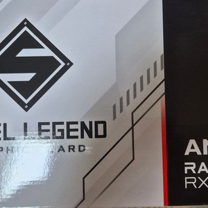 ASRock RX 9070 XT 스틸레전드 화이트 미개봉