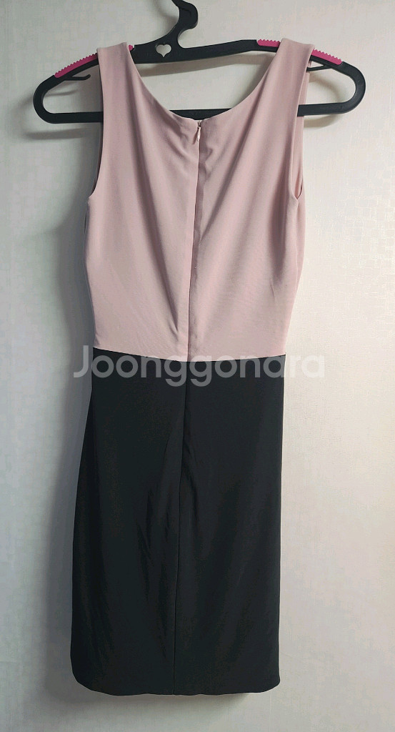 컷아웃 미니 원피스 S--1